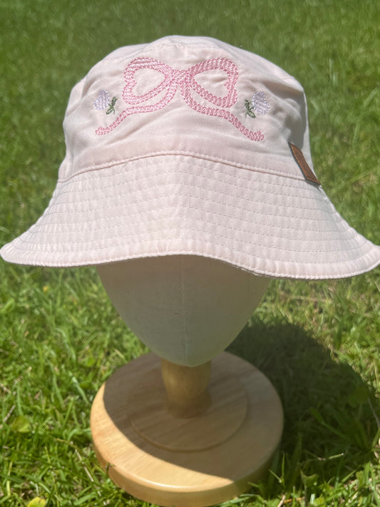 Bucket Hat - Dainty Bow
