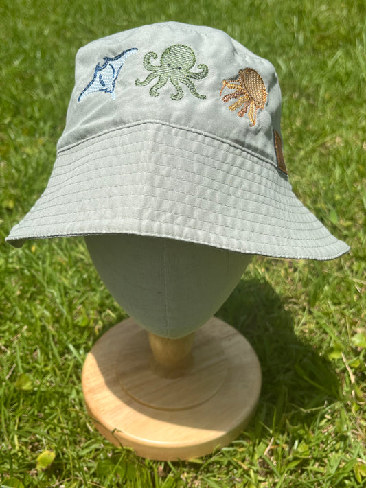 Bucket Hat - Sea Creatures