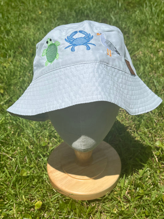 Bucket Hat - Beach Critters