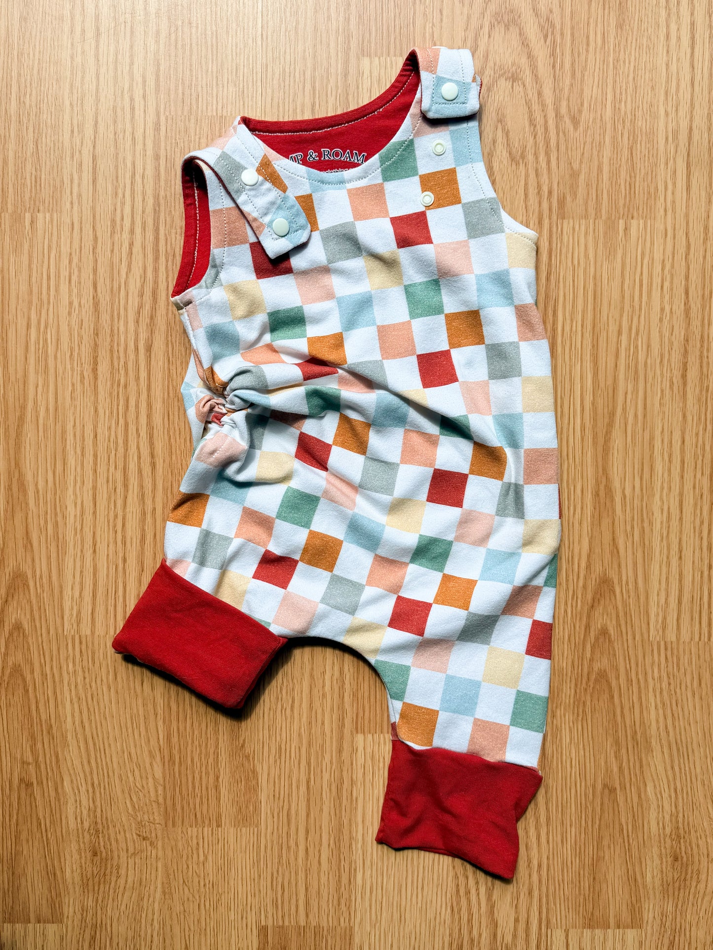 Checker Romperalls