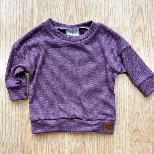 Oversized Sweater - Mulberry