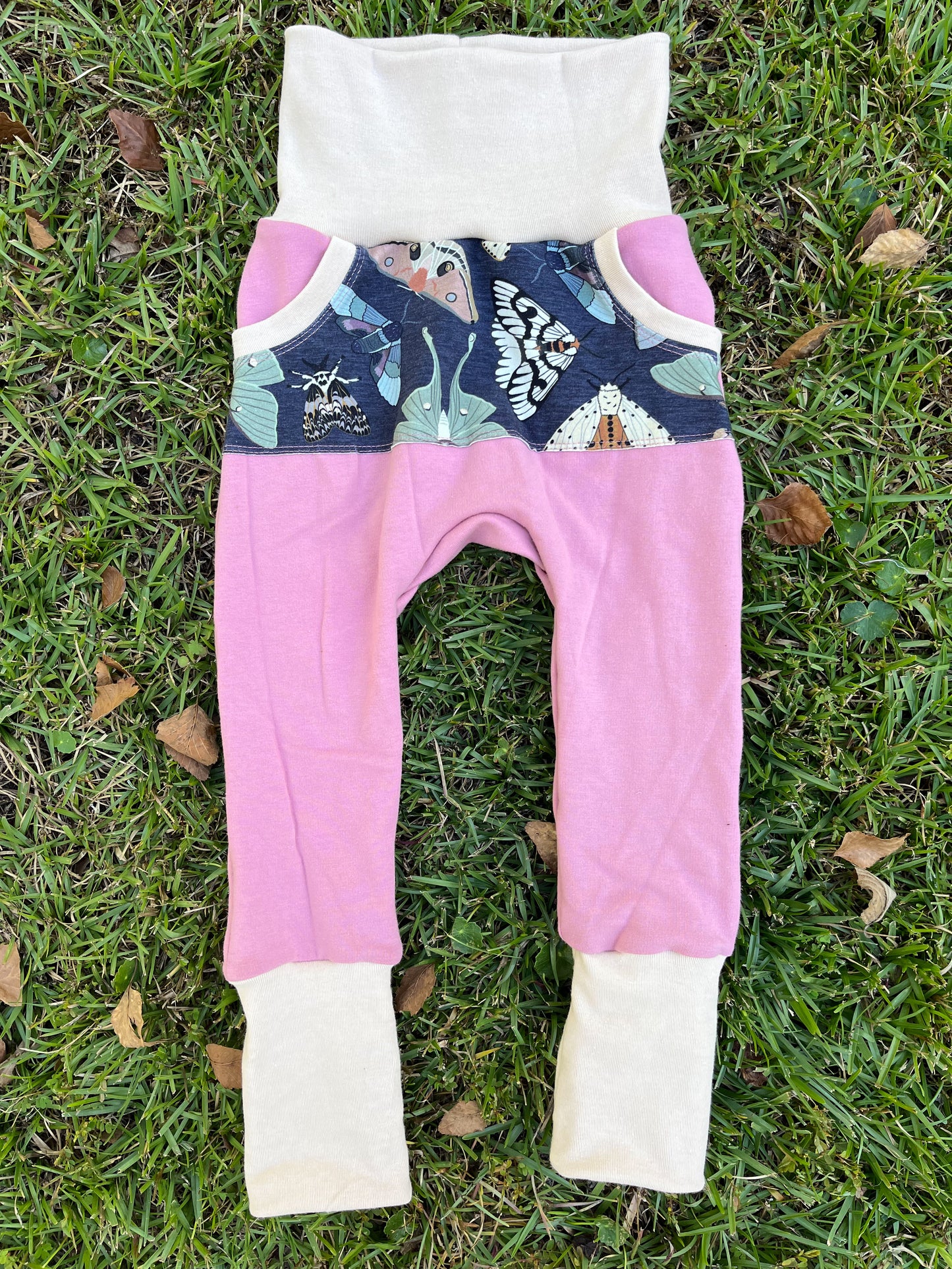 Grow With Me Pants - Moths