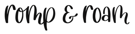 Romp & Roam logo