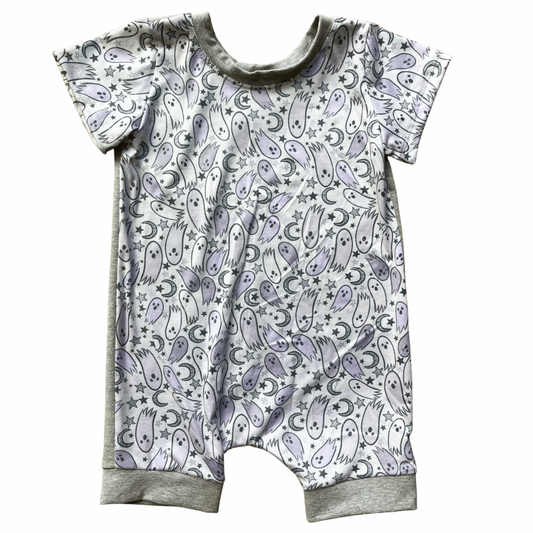 Spooky Ghosts Romper - Multiple Sizes Available