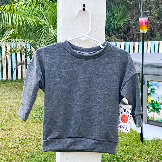 Oversized Sweater - Gray