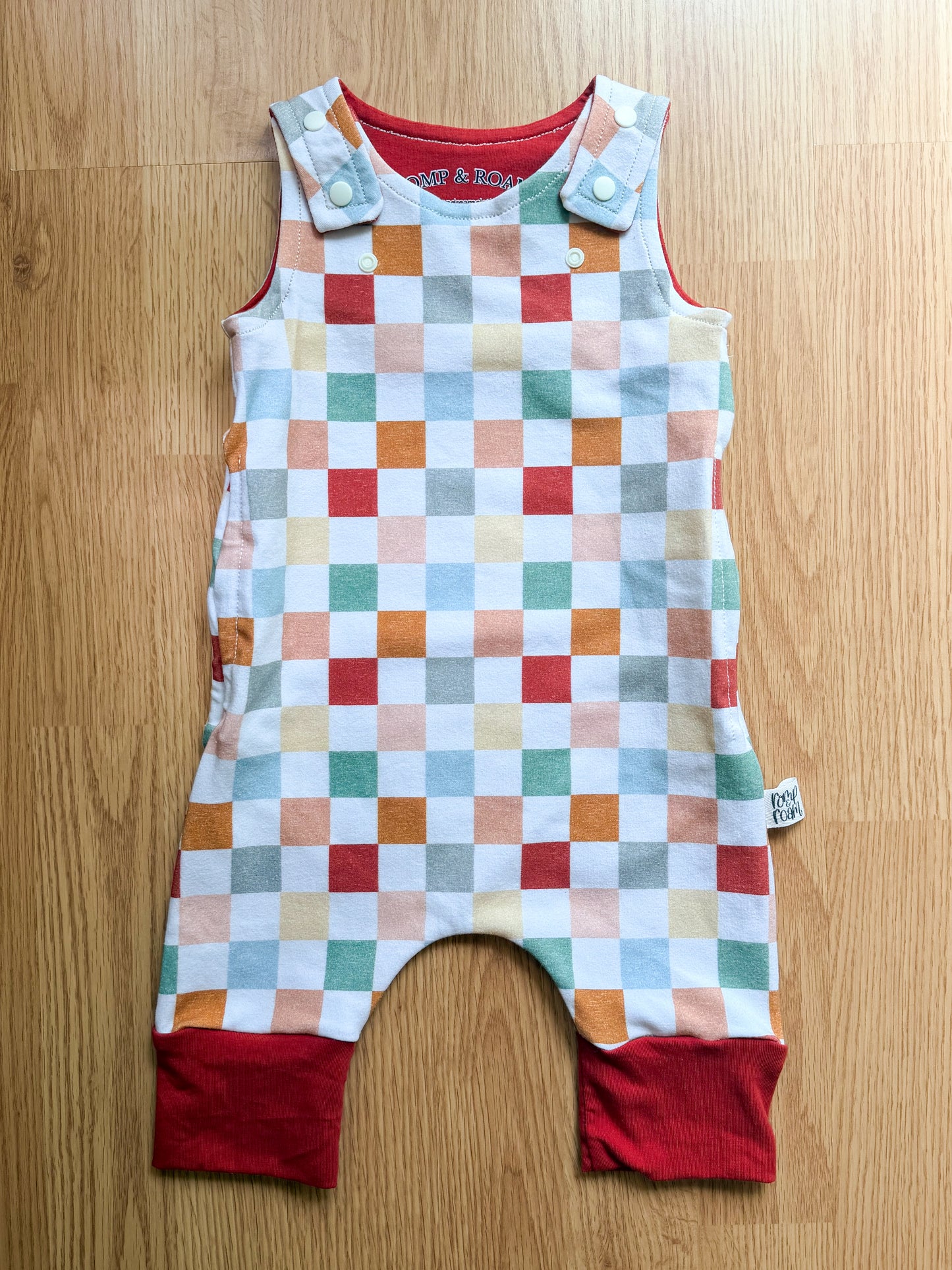 Checker Romperalls