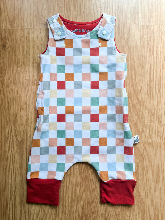 Checker Romperalls