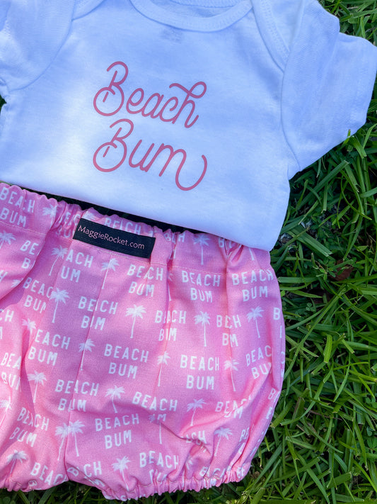 Pink Beach Bum Set - by MaggieRocket