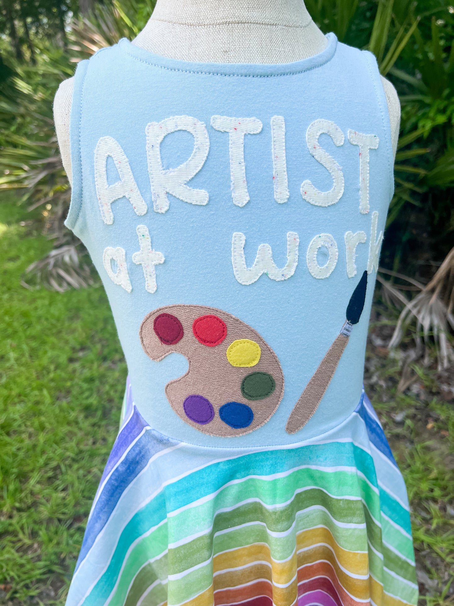 Grow-With-Me Summer Dress - Artist At Work