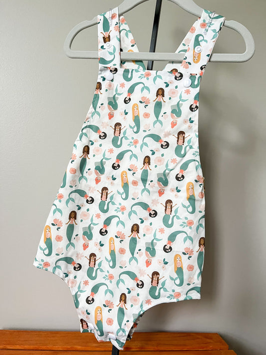 Adjustable Romper - Mermaids - made by MaggieRocket