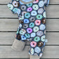 Grow With Me Romper - Donuts