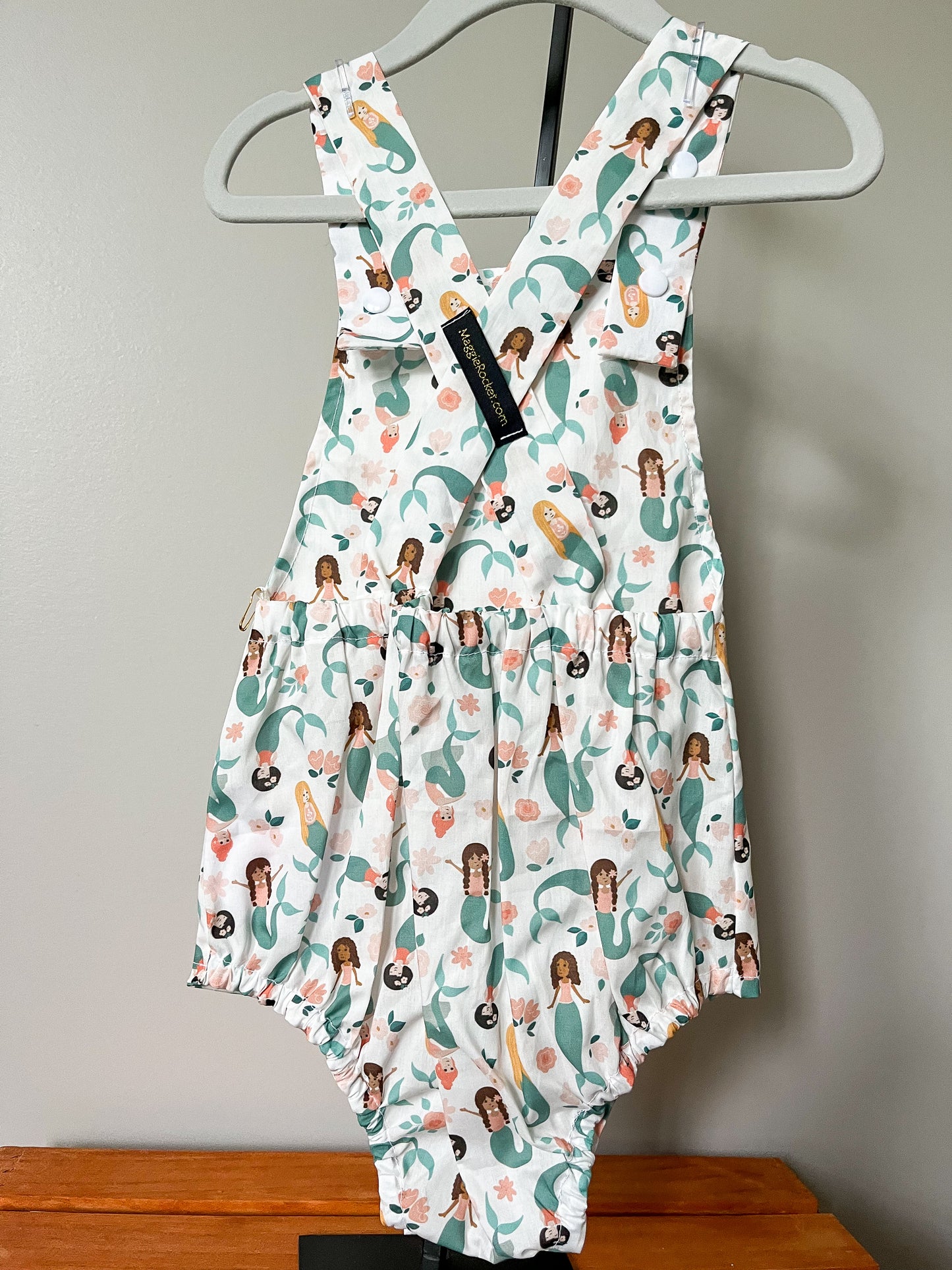 Adjustable Romper - Mermaids - made by MaggieRocket