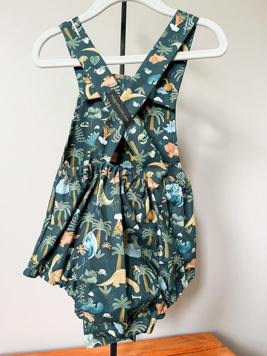 Adjustable Romper - Dinos - made by MaggieRocket