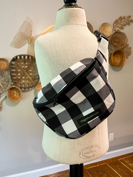 Checkered Fanny Pack - made by MaggieRocket