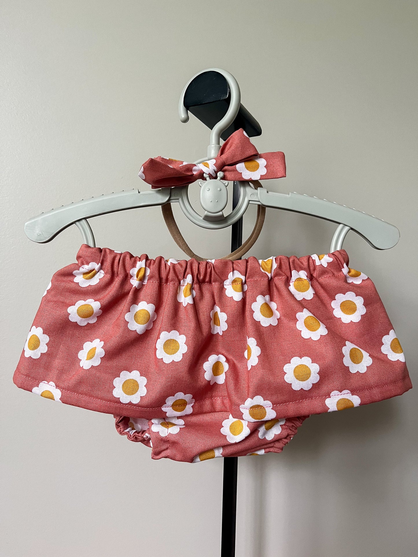 Daisy Skirted Bummies with Bow - made by MaggieRocket