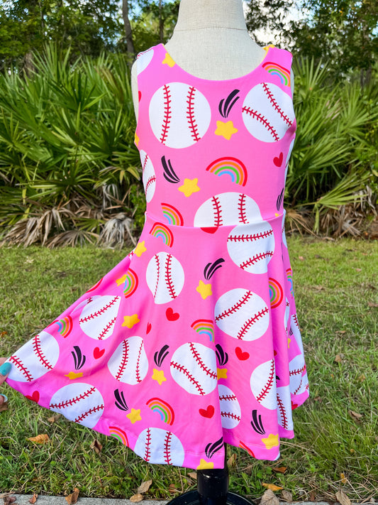 Baseball Dress - Multiple Sizes