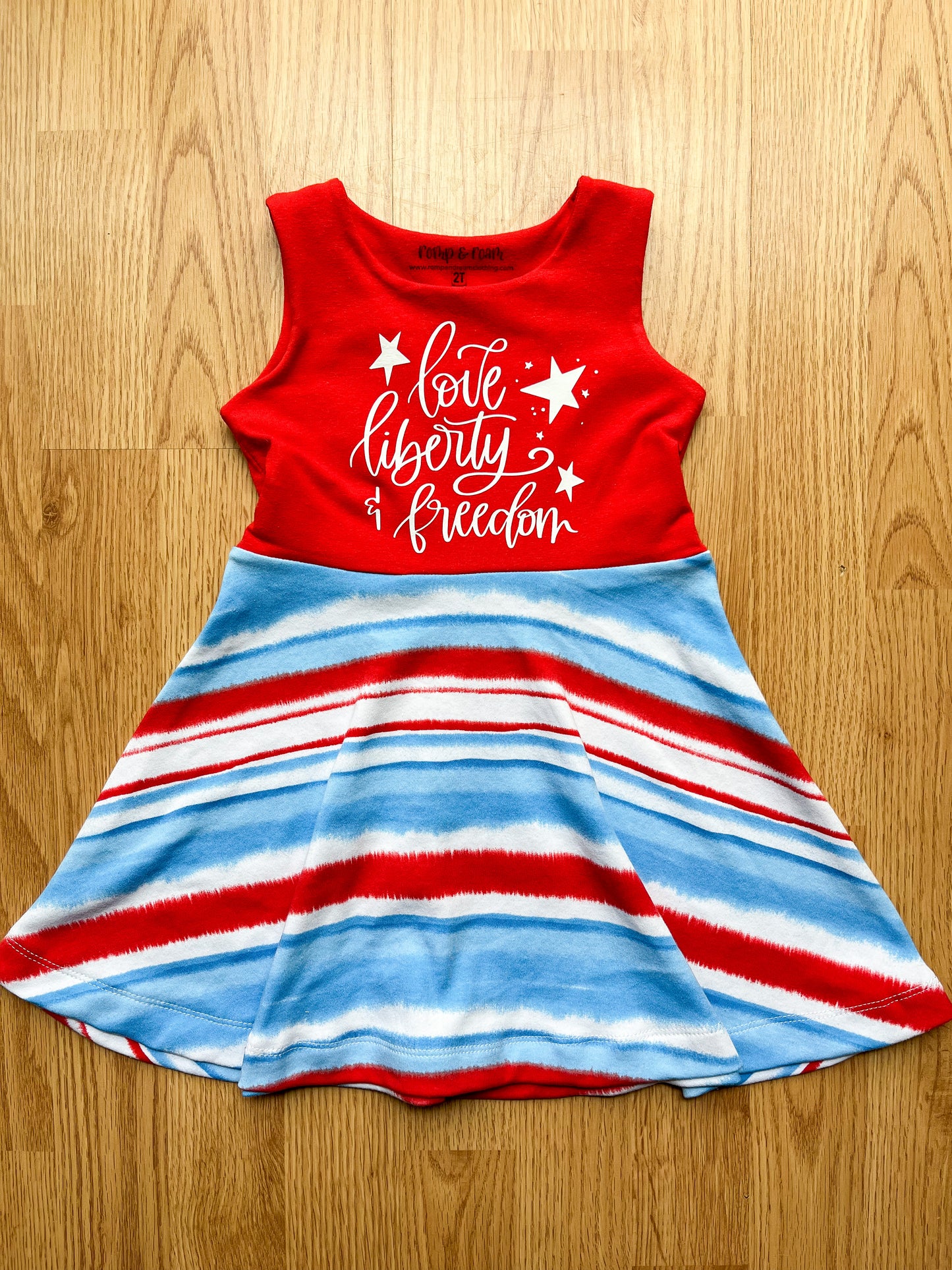 Love, Liberty, & Freedom Skater Dress