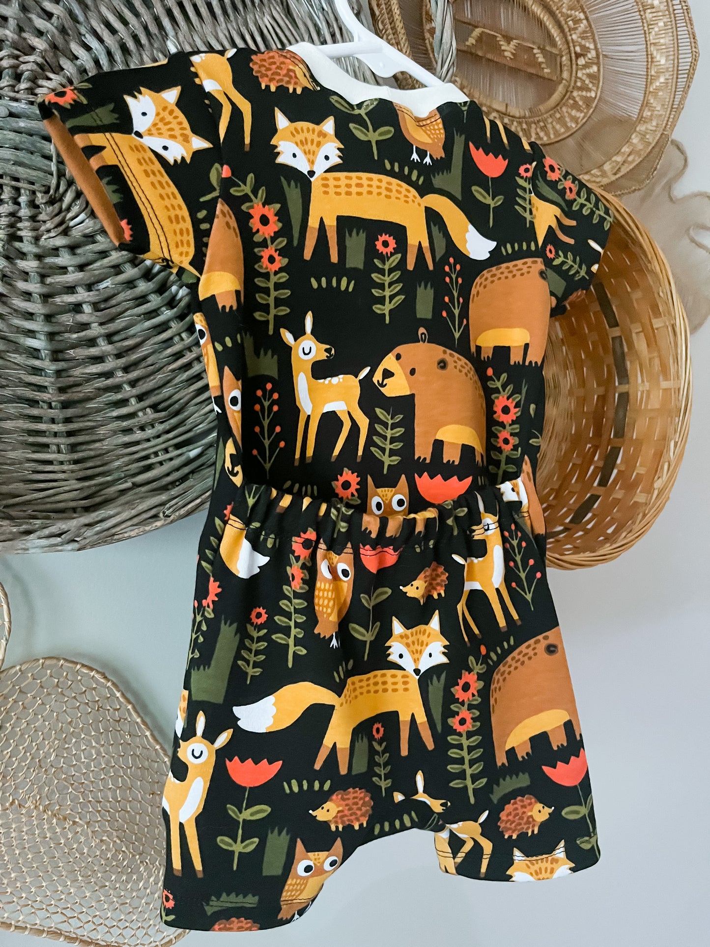 Multiple Sizes - Woodland Animals Snugglebug Romper