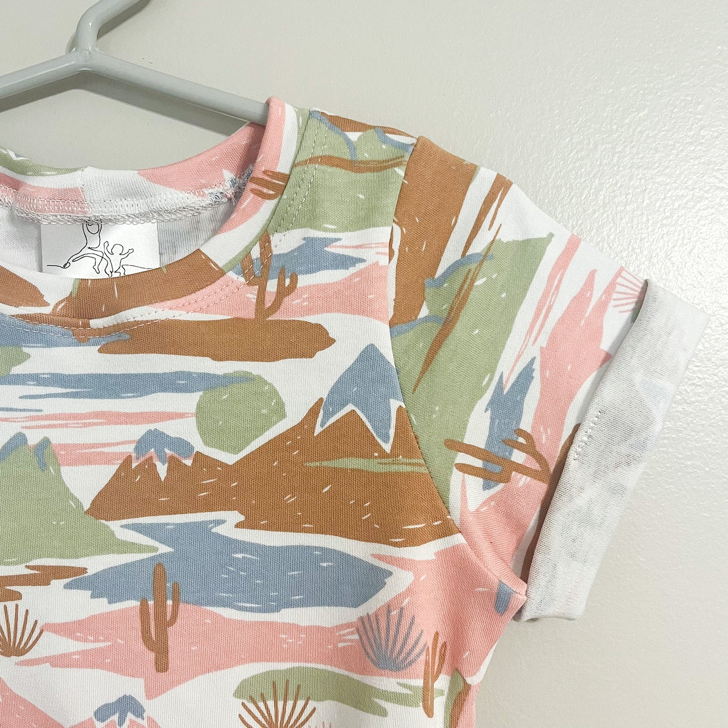 Desert Mountains Knotted Tee